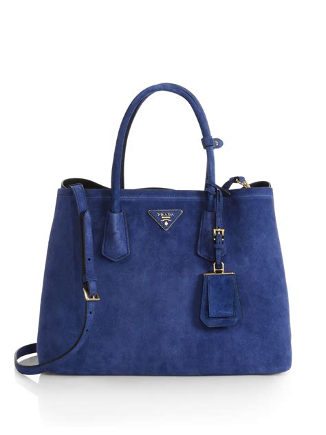 prada blue suede bag|prada nylon shoulder bags.